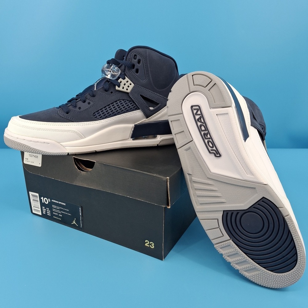 Jordan Spizike Midnight Navy Men's Size 10.5 Style 315371 406